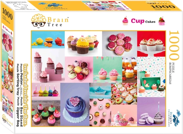 Puzzle Cupcakes 1000 Pieces