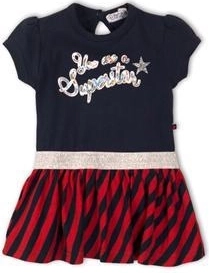 Детска рокля Dirkje Sporty superstar navy/червена
