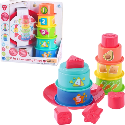 Сглобяеми чашки 6 в 1 PLAYGO