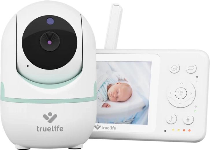 Цифрова видео бебефон TrueLife NannyCam R4i с 360° въртяща се камера