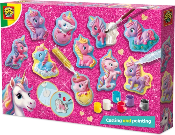 Casting and Painting Set – Baby Unicorns