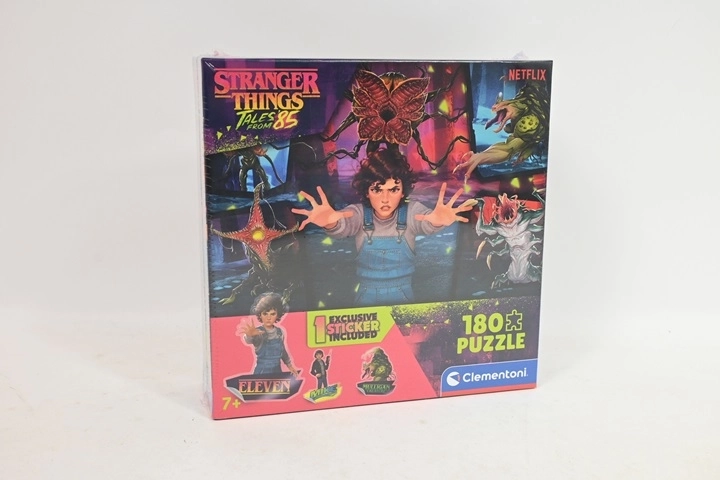 Clementoni Stranger Things Puzzle – 180 Pieces in Square Box
