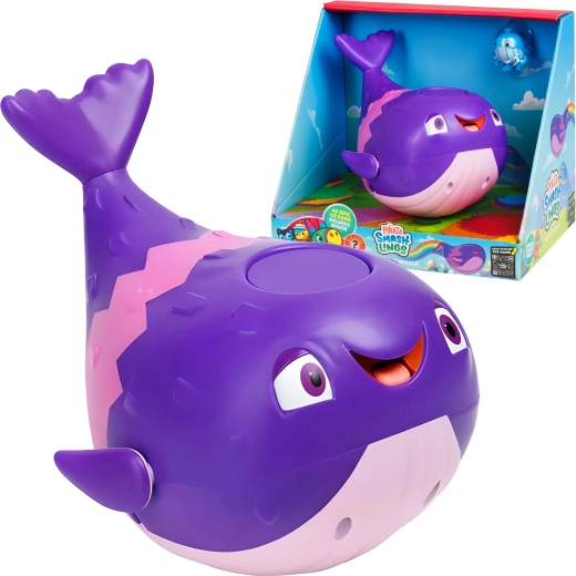Pinata Smashlings rainbow whale + 4 figures