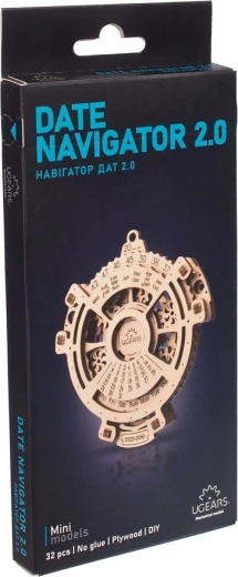 Ugears 3D Wooden Mechanical Model Kit – Perpetual Calendar