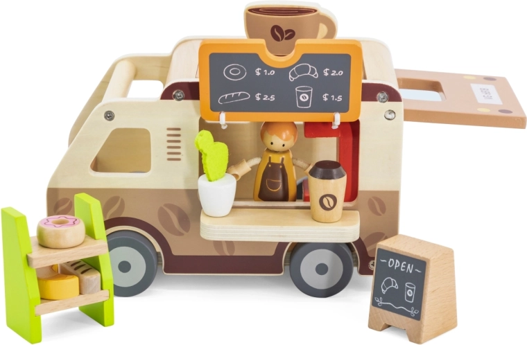 Wooden Food Truck Café VIGA