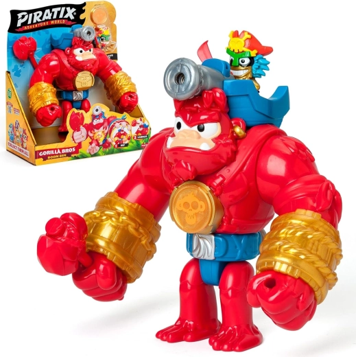 Piratix Adventure World комплект с фигурка и аксесоари Crazy Jungle Gorilla Bros Boom Ben