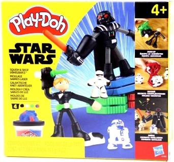 Play-Doh Star Wars светлинни мечове – креативен комплект за деца