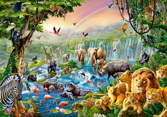 Пъзел 500 части JUNGLE RIVER (CASTORLAND)