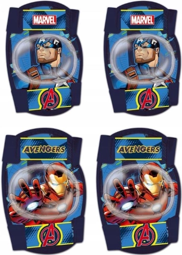 Avengers Knee and Elbow Pad Set (4 pcs)