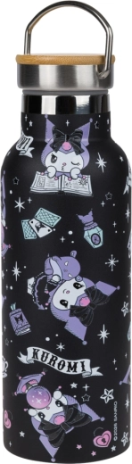 BAAGL Kuromi Fortune Dream Insulated Bottle 500 ml with Bamboo Lid