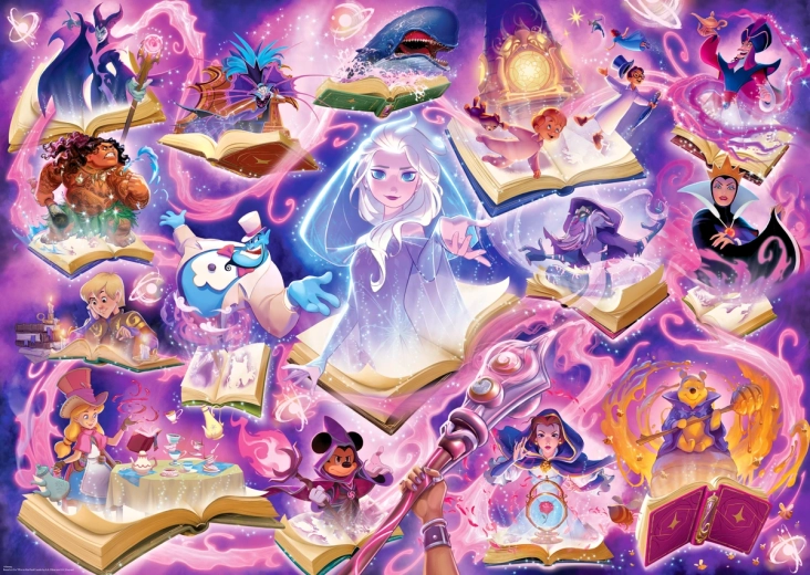 Ravensburger Puzzle Disney Lorcana Glimmers of the Realm: Amethyst 1000 pieces