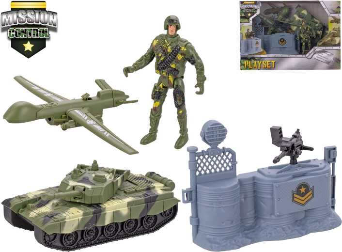 Танк Mission Control с аксесоари 18,5 см – игрови комплект
