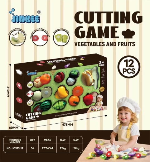Fruit Cutting Set for Kids