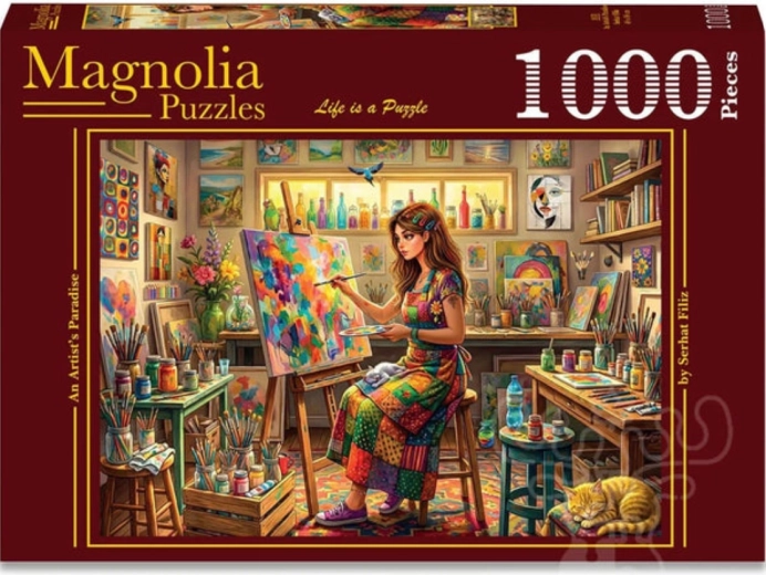Magnolia puzzle Artist’s Paradise 1000 pieces