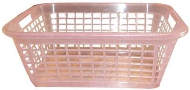 Пластова кошница за пелени и пране 48 × 38 × 19 см, микс цветове