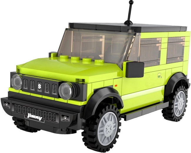 CaDA Suzuki Jimny 1:24 Green Building Set