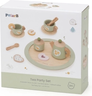 Viga Wooden Spring Tea Set – 15 Pieces