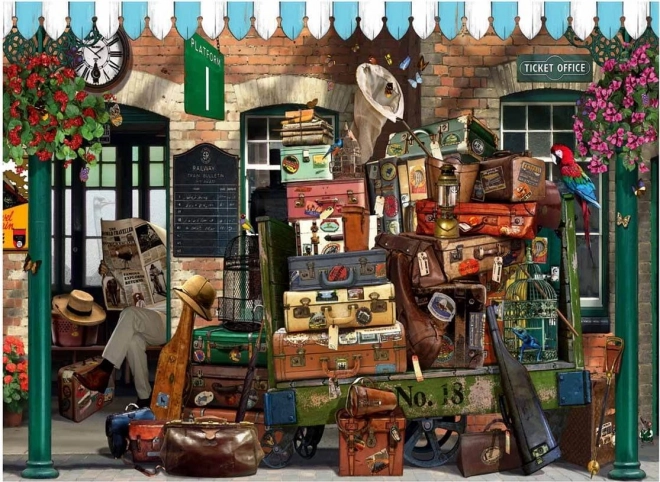 Anatolian Puzzle At the Station 1000 Pieces