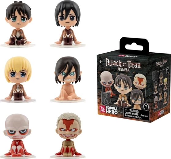 Attack on Titan Bobble Hero collectible figure assortment - 1 piece