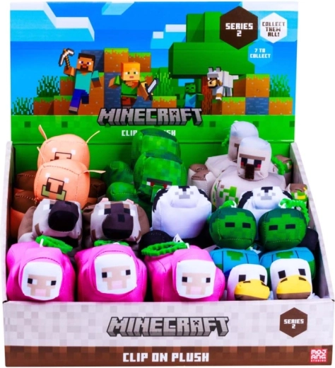 Плюшен ключодържател Minecraft серия 2