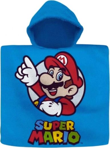 Пончо хавлия с качулка Super Mario (Euroswan) - 1 брой