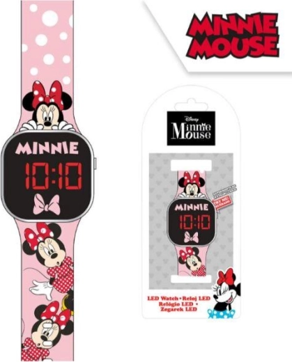 LED дигитален часовник Minnie