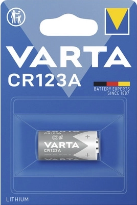 Varta CR123 Lithium Battery 3 V