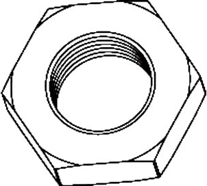 Jamara гайка за колело M12x1,0