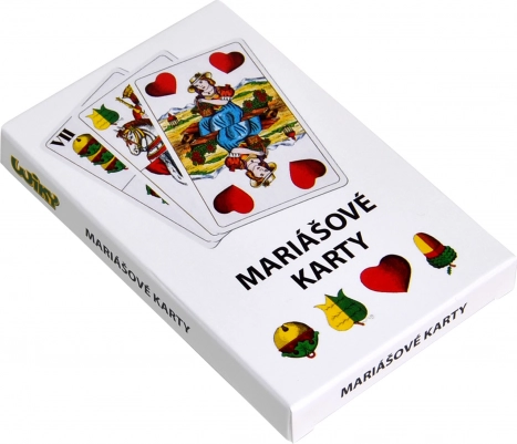 Карти за мариаш в хартиена кутийка