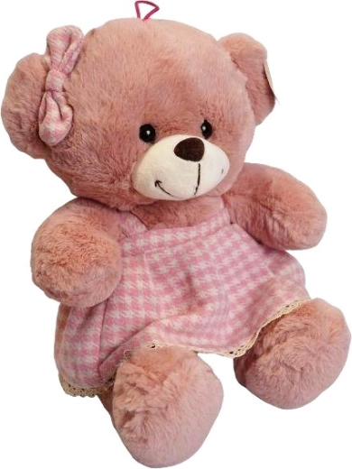 Pink Plush Teddy Bear (Female) 32 cm