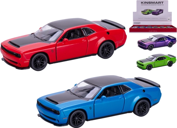 Метален модел на автомобил Dodge Challenger SRT 170 1:40 Kinsmart