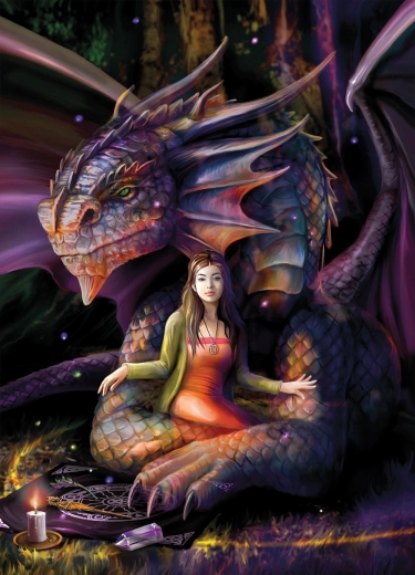 Bluebird puzzle Mystic Dragon 1000 pieces