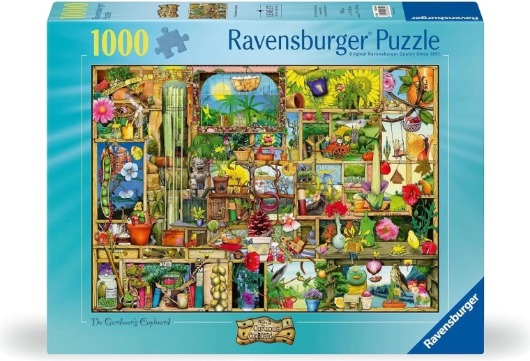 Ravensburger puzzle Curious Cupboards 3: Gardener’s Cabinet (1000 pieces)