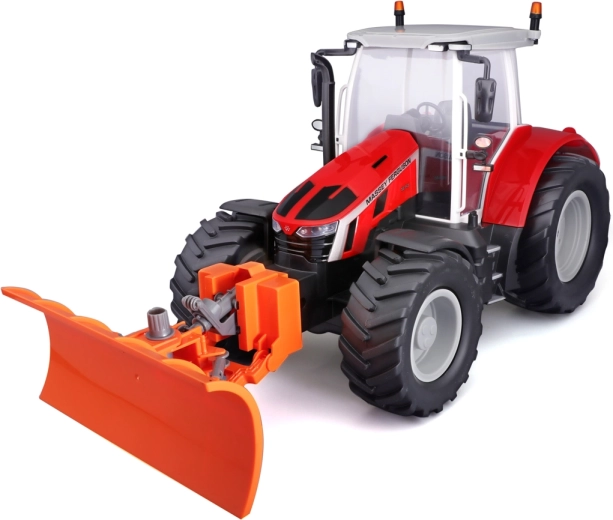 Maisto RC трактор Massey Ferguson с гребло и светлини