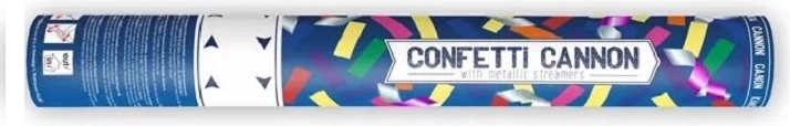 Party Confetti 40 cm Metallic