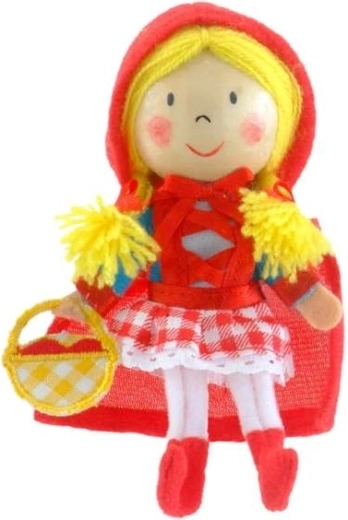 Fiesta Crafts Finger Puppet Little Red Riding Hood