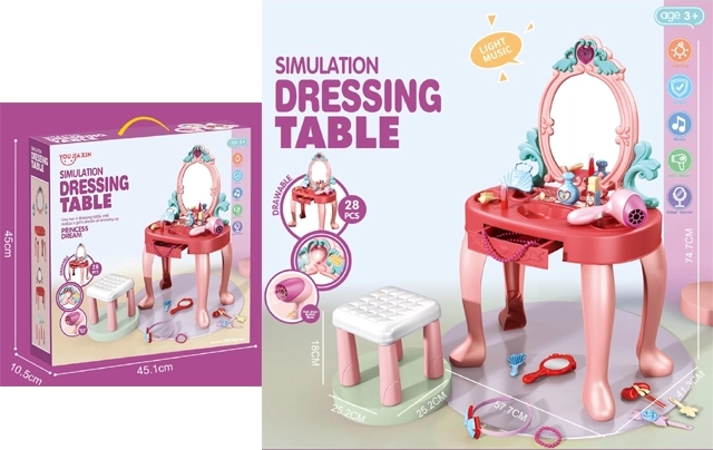 Pink Princess Dream Dressing Table