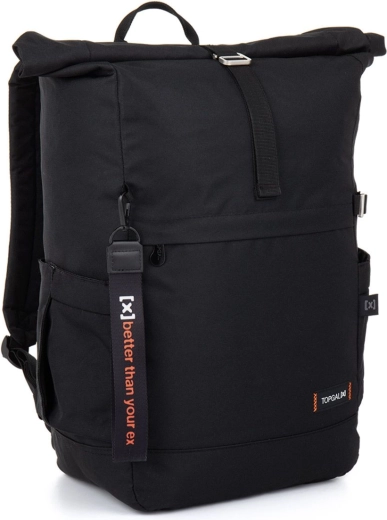 Черен rolltop раница Topgal X Ezra