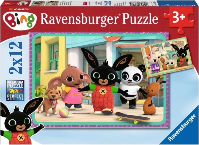 Пъзел Bing 2x12 части от Ravensburger