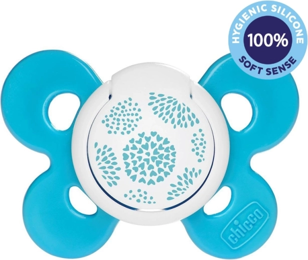 Силиконова залъгалка Chicco Physio Comfort 6–16 м., мече