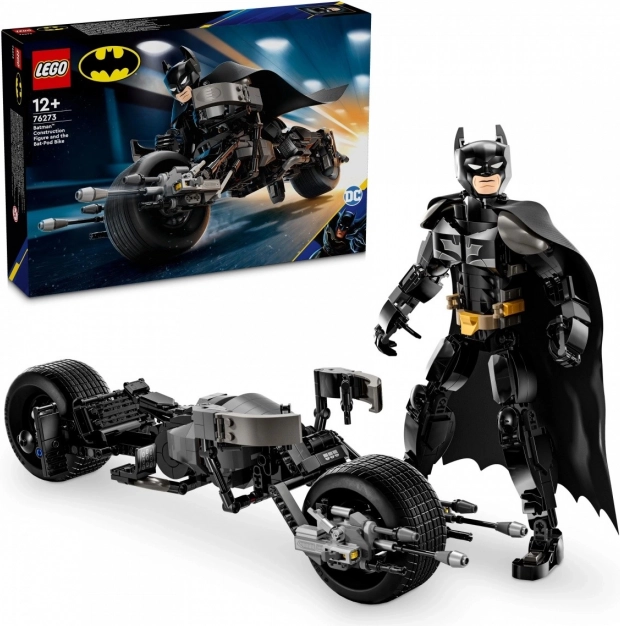 LEGO® DC Batman™ 76273 Сглобяема фигура: Batman™ и мотоциклетът Bat-Pod