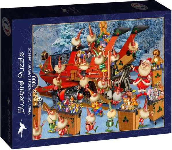 Bluebird puzzle Delivery Preparation 1000 pieces