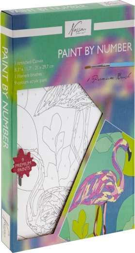 Paint by Numbers – Flamingo