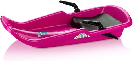 Бобове Cyclone Monster пластмасови със седалка и спирачки – Розови