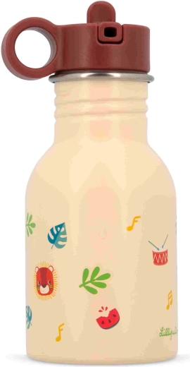 Lilliputiens drinking bottle 400 ml Lion Jack