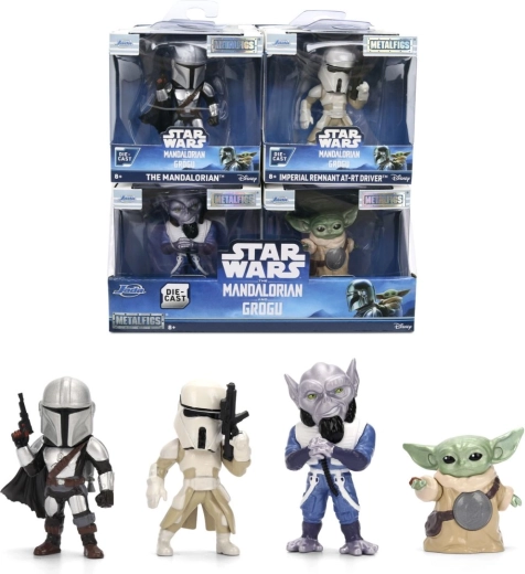 Metal Star Wars The Mandalorian Figure 6.5 cm - 1 piece