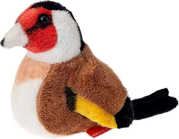 Plush Goldfinch 13 cm – BEPPE ZOO