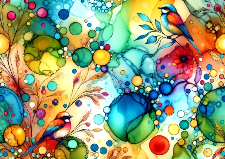 Enjoy Puzzle Beauty of Birds 1000 Pieces