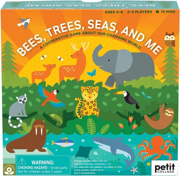 Petit Collage кооперативна настолна игра Bees, Trees, Seas and Me