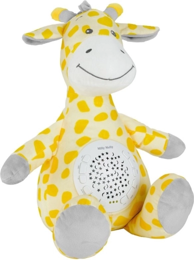 Plush Giraffe with Projector and Lullabies Milly Mally